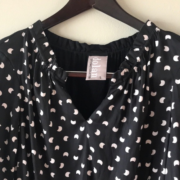 Dolan Left Coast Collection Moon Blouse Size S - Picture 2 of 4